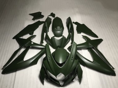 Purchase 2008-2010 Suzuki GSXR 600 / GSXR 750 Motorcycle Fairings - Matte Green Canada
