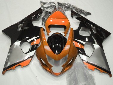 Purchase 2004-2005 Suzuki GSXR 600 / GSXR 750 Motorcycle Fairings - Orange Silver Black Canada