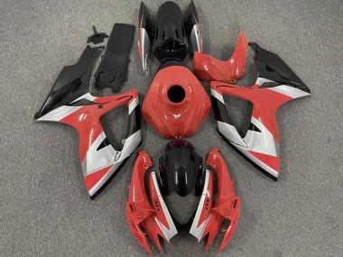 Purchase 2006-2007 Suzuki GSXR 600 / GSXR 750 Motorcycle Fairings - Red Silver Black Canada