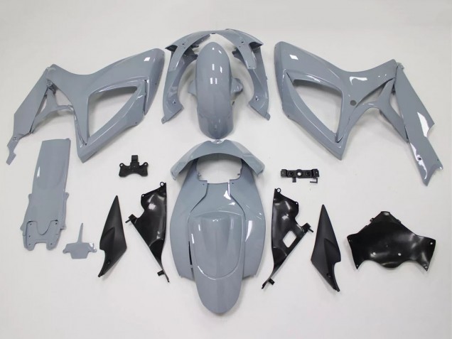 2006-2007 Suzuki GSXR 600 / GSXR 750 Motorcycle Fairing Kits - Nardo Grey Canada