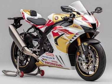 Purchase 2020-2023 Honda CBR1000RR-R Motorcycle Fairing - White Red Gold Motul Canada