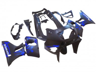Purchase 1993-2007 Kawasaki ZZR400 Motorcycle Fairings - Matte Black Blue Canada