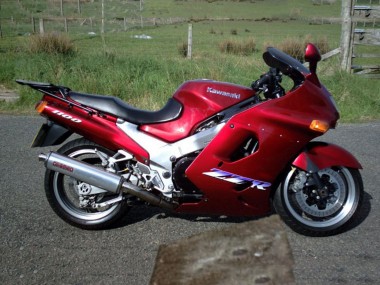 Purchase 1993-2003 Kawasaki ZZR1100 Motorcycle Fairings - Dark Red Canada