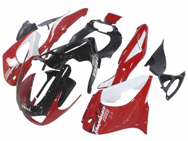 1997-2007 Yamaha YZF 1000R Thunderace Motorcycle Fairing Kits - Red Black White Thunderace Canada