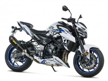 Purchase 2017-2022 Suzuki GSX-S 750 Motorcycle Fairings - White Blue Ecstar Canada