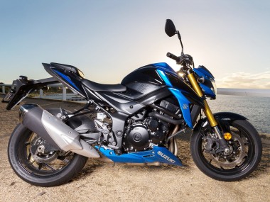 Purchase 2017-2022 Suzuki GSX-S 750 Motorcycle Fairing Kits - Blue Black Canada