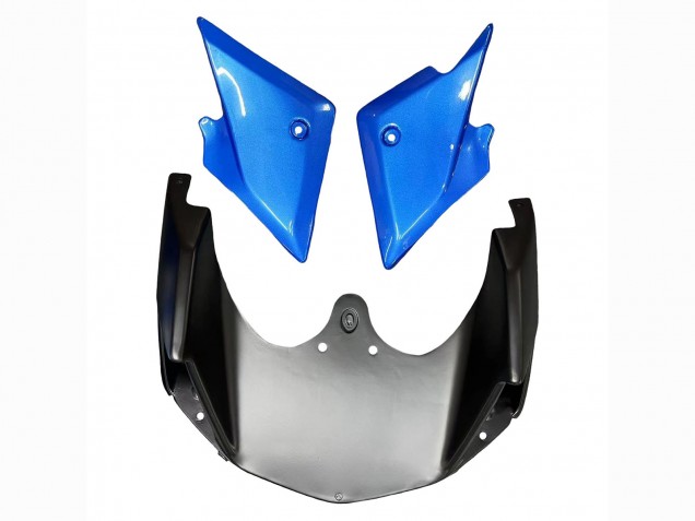 2003-2013 Suzuki SV650 Motorcycle Fairings - White Blue Lucky Strike Motul Canada