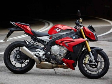Purchase 2014-2016 BMW S1000R Motorcycle Fairings - Black Red Canada