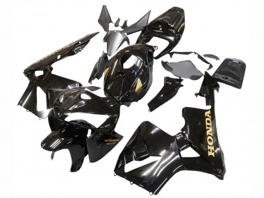 Purchase 2005-2006 Honda CBR600RR Motorcycle Fairings - Black with Gold Logo Canada