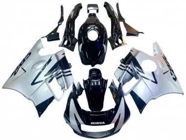 Purchase 1991-1994 Honda CBR600 F2 Motorcycle Fairings - Silver Glossy Black Canada