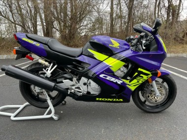 Purchase 1997-1998 Honda CBR600 F3 Motorcycle Fairings - Blue Neon Yellow Canada