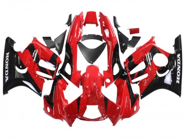 Purchase 1997-1998 Honda CBR600 F3 Motorcycle Fairings - Red Glossy Black Canada