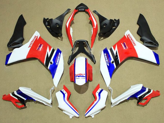 2011-2013 Honda CBR600F Motorcycle Fairings - White Red Blue Canada