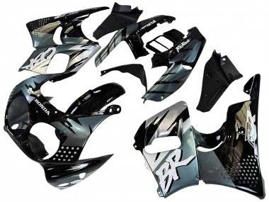 Purchase 1992-1993 Honda CBR900RR 893 Motorcycle Fairings - Silver Glossy Black Canada