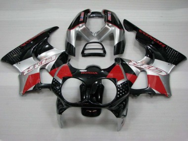Purchase 1992-1993 Honda CBR900RR 893 Motorcycle Fairings - Silver Red Glossy Black Canada