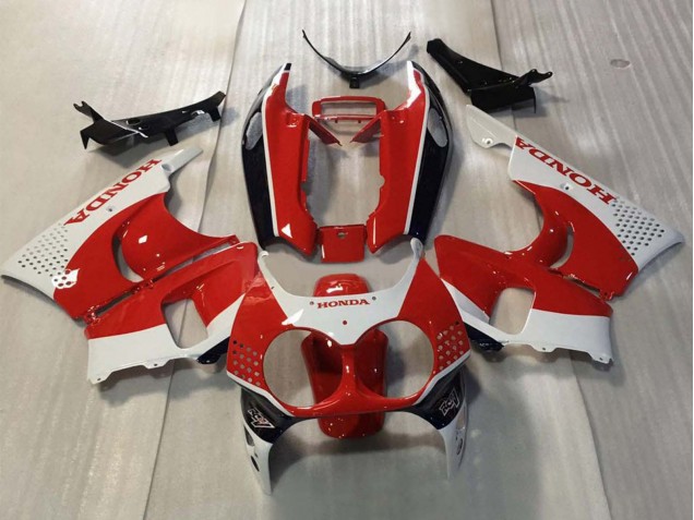 1992-1993 Honda CBR900RR 893 Motorcycle Fairings - White Red Glossy Black Canada