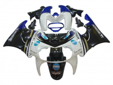 Purchase 1998-1999 Honda CBR900RR 919 Motorcycle Fairings - White Blue Glossy Black Konica Minolta Canada