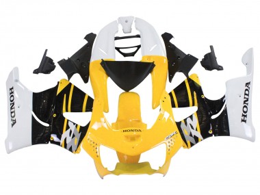 Purchase 1998-1999 Honda CBR900RR 919 Motorcycle Fairings - White Yellow Glossy Black Canada