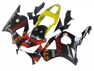 Purchase 2002-2003 Honda CBR900RR 954 Motorcycle Fairings - Yellow Red Glossy Black Repsol Rossi Canada