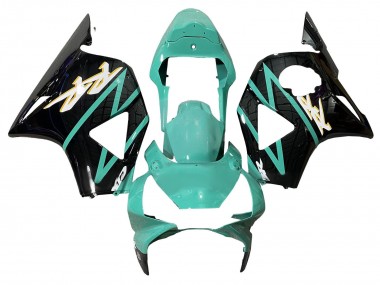 Purchase 2002-2003 Honda CBR900RR 954 Motorcycle Fairings - Light Green Glossy Black Canada