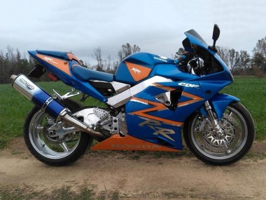 Purchase 2002-2003 Honda CBR900RR 954 Motorcycle Fairings - Orange Blue Canada