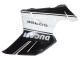 2007-2014 Ducati 848/1098/1198 Motorcycle Fairings - White Glossy Black Corse Canada