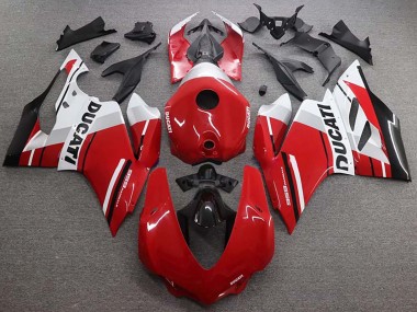 Purchase 2015-2020 Ducati 959 Bike Fairings - White Red Glossy Black Canada