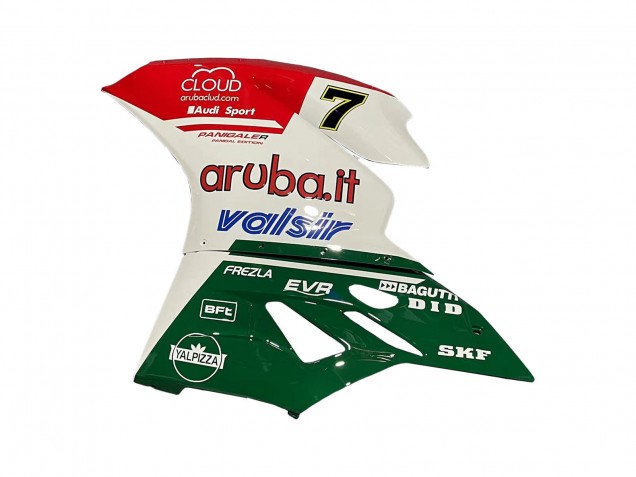 2015-2020 Ducati 959/1299 Motorcycle Fairings - White Red Green Valsir Fiamm 7 Canada