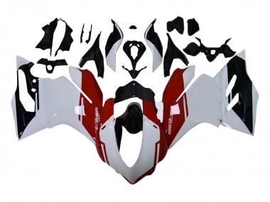 Purchase 2015-2020 Ducati 959 Motorcycle Fairings Kits - White Red Glossy Black Canada