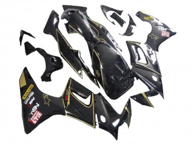 Purchase 2002-2006 Honda CBR125R Motorcycle Fairings - Glossy Black Gold Canada