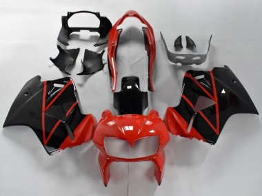 Purchase 1998-2001 Honda VFR 800 Motorcycle Fairings - Red Glossy Black Stripe Canada