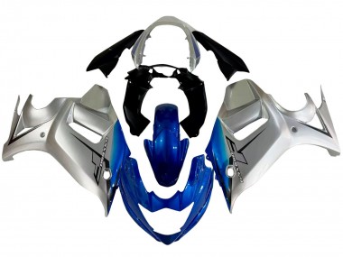 Purchase 2008-2013 Suzuki GSX650F Motorcycle Fairings - Silver Blue Canada