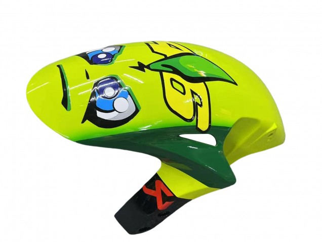 2006-2007 Honda CBR1000RR Motorcycle Fairings - Blue Fluorescent Green Glossy Black Shark 46 Canada