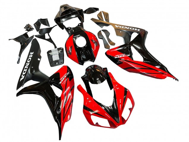 2006-2007 Honda CBR1000RR Motorcycle Fairing - Blue Glossy Black Canada
