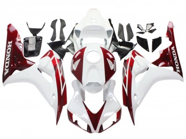 Purchase 2006-2007 Honda CBR1000RR Motorcycle Fairings - White Red Canada