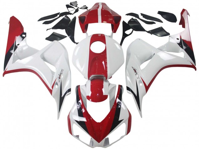 2006-2007 Honda CBR1000RR Motorcycle Fairing Kits - White Red Glossy Black Canada