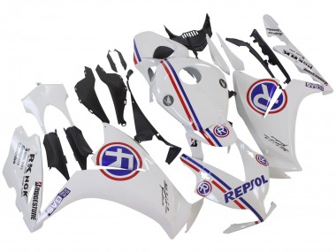 Purchase 2012-2016 Honda CBR1000RR Motorcycle Fairings - White Blue Red Repsol Canada