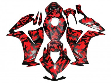 Purchase 2012-2016 Honda CBR1000RR Motorcycle Fairings - Red Glossy Black Canada