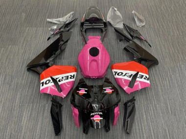 Purchase 2005-2006 Honda CBR600RR Motorcycle Fairings - Pink Red Black Repsol Canada