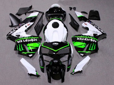 Purchase 2005-2006 Honda CBR600RR Motorcycle Fairings - White Black Green Monster Canada