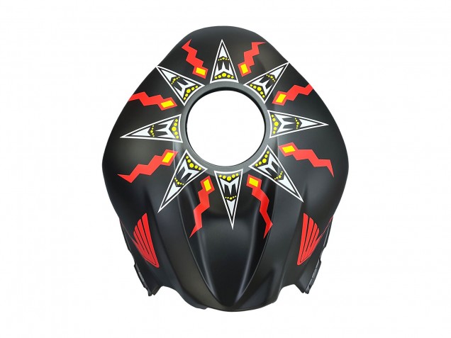 2007-2008 Honda CBR600RR Motorcycle Fairings - Matte Black Orange Red Rossi Repsol 46 Canada