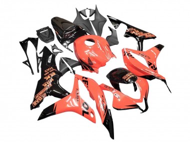 Purchase 2007-2008 Honda CBR600RR Motorcycle Fairings - Orange Glossy Black Repsol Canada