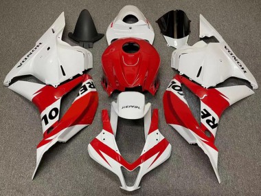 Purchase 2007-2008 Honda CBR600RR Motorcycle Fairings - White Red Repsol Canada