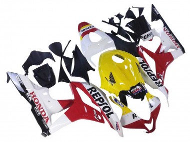Purchase 2007-2008 Honda CBR600RR Motorcycle Fairings - White Yellow Red Repsol HRC Canada