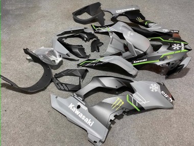 Purchase 2021-2025 Kawasaki ZX10R Motorcycle Fairings - Grey Matte Black Green White Elf Snow Monster Canada
