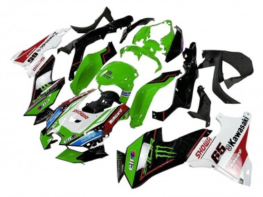 Purchase 2021-2025 Kawasaki ZX10R Motorcycle Fairings - Green Black White Red Blue Showr Elf Monster Canada