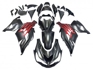 Purchase 2012-2024 Kawasaki ZX14R ZZR1400 Motorcycle Fairings - Matte Black Red White Ninja Canada