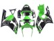 2003-2004 Kawasaki ZX6R Motorcycle Fairings - Green White Black Canada