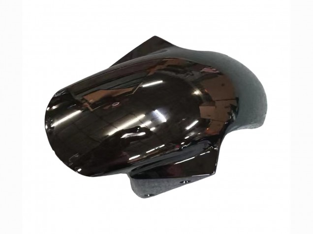 2003-2004 Kawasaki ZX6R Motorcycle Fairings - Glossy Black Red Flame Canada