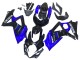2007-2008 Suzuki GSXR 1000 Motorcycle Fairing Kits - Blue Glossy Black Canada